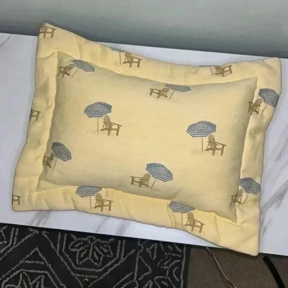 Beach Themed Accent Throw Pillow
